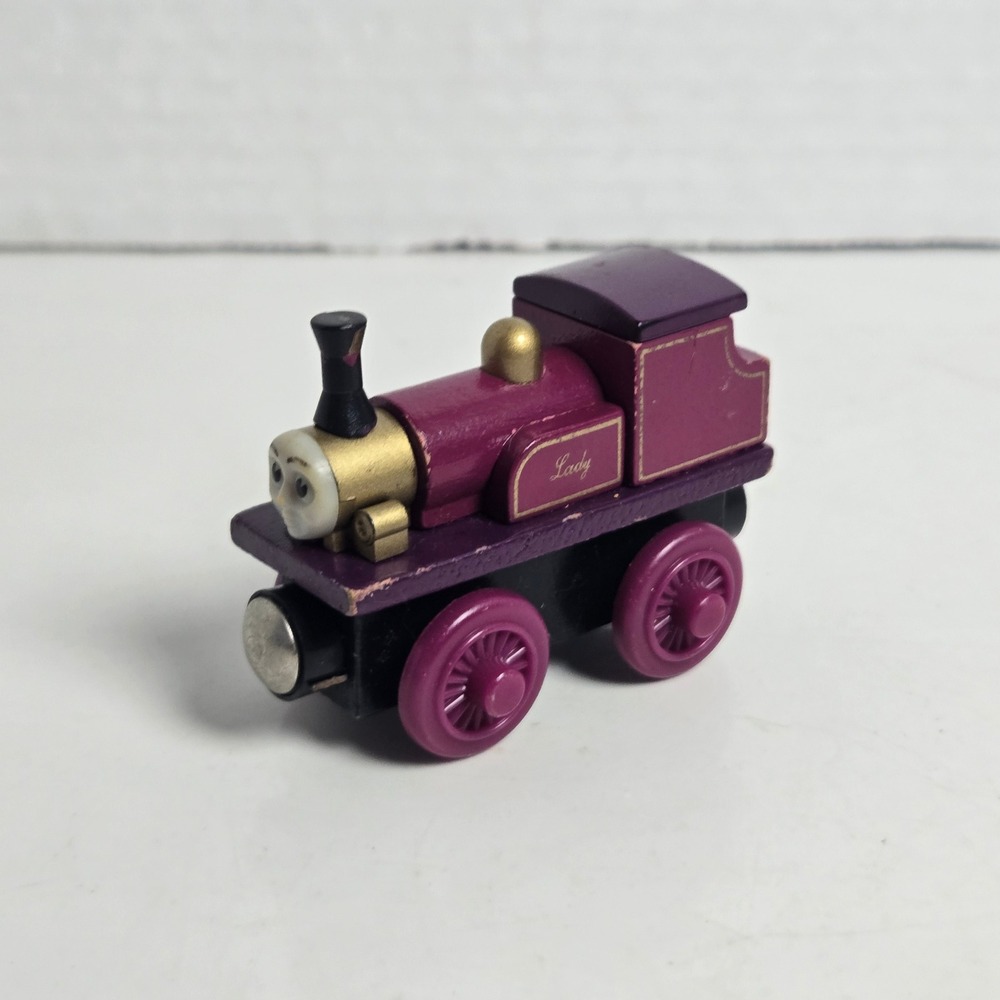 2000 Thomas & Friends Wooden Railway "Lady" Engine / Train Car